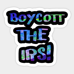 Boycott The IRS Sticker